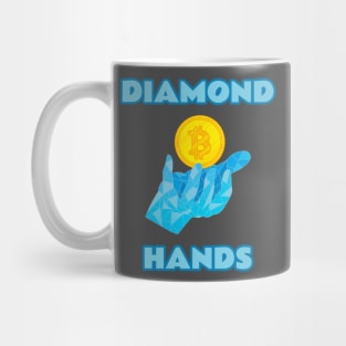 Bitcoin Diamond Hands Hodl Mug